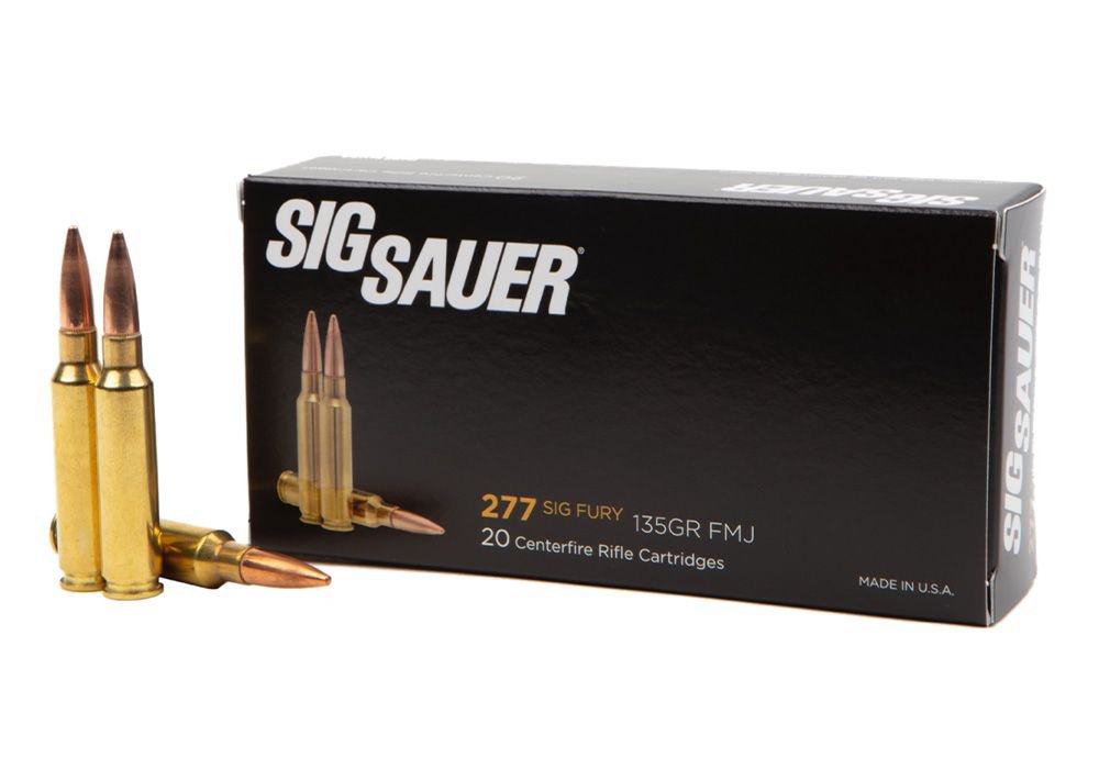 Sig Sauer Elite Ball FMJ 277 Sig Fury Ammo