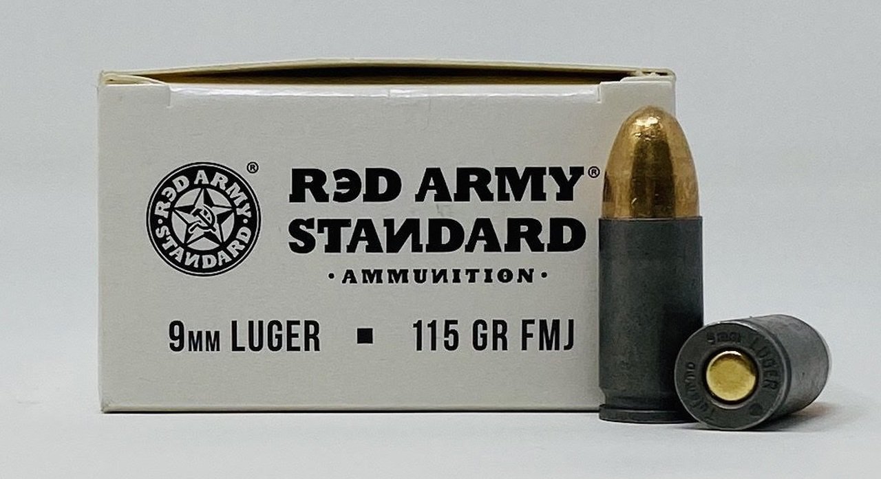 red army standard 9mm luger 115gr fmj