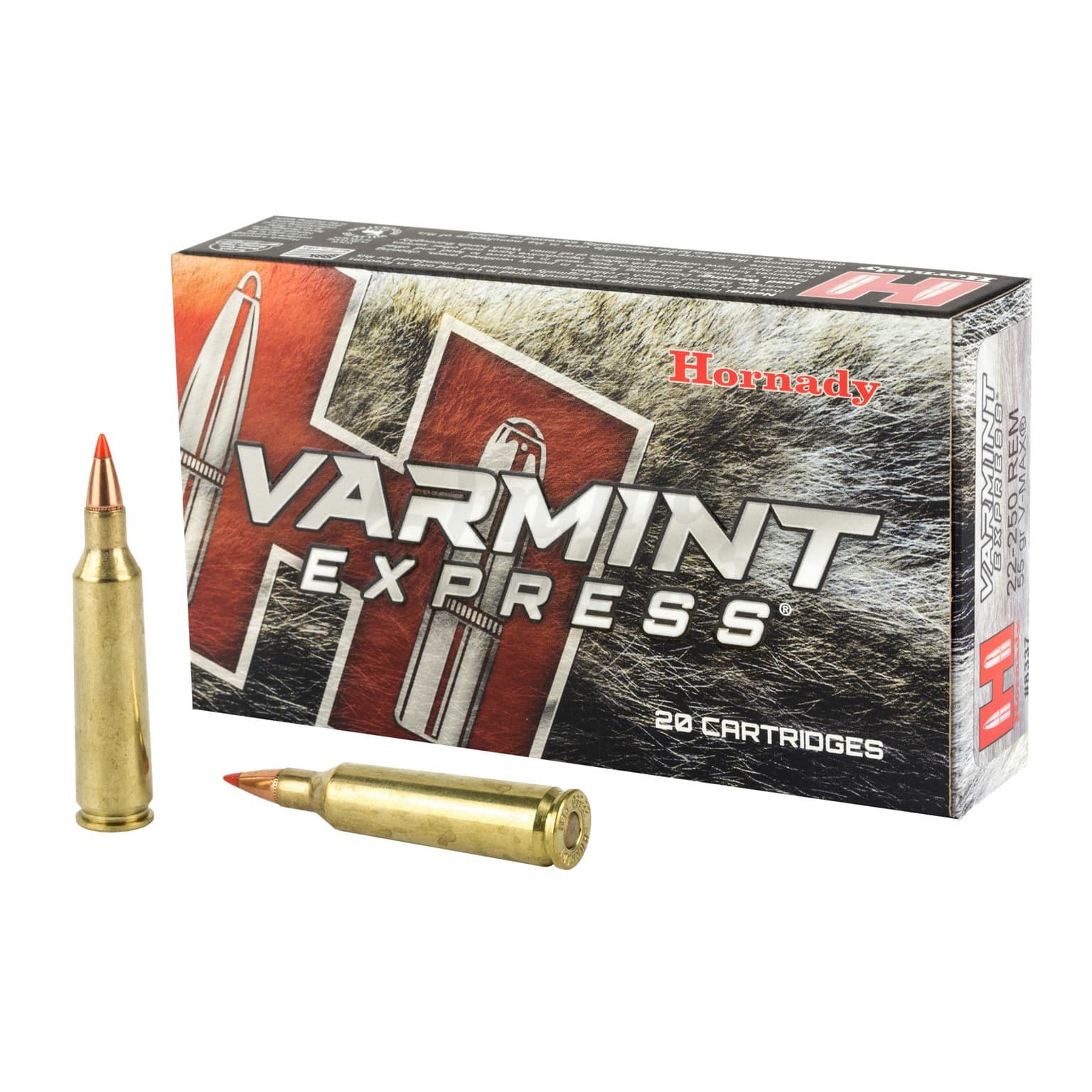 Hornady 22-250 Rem 55 gr V-Max