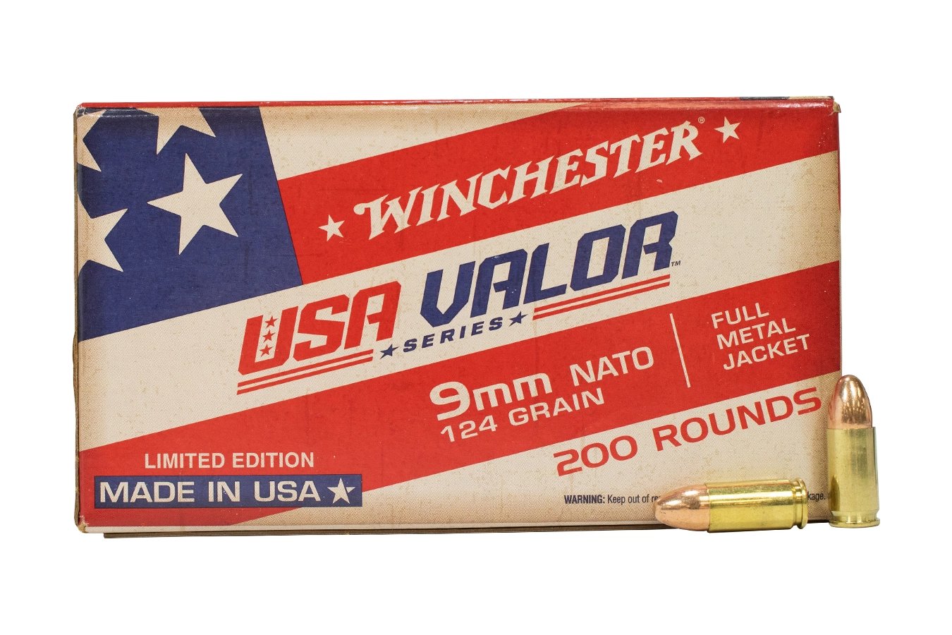 winchester usa valor 9mm nato 124 grain