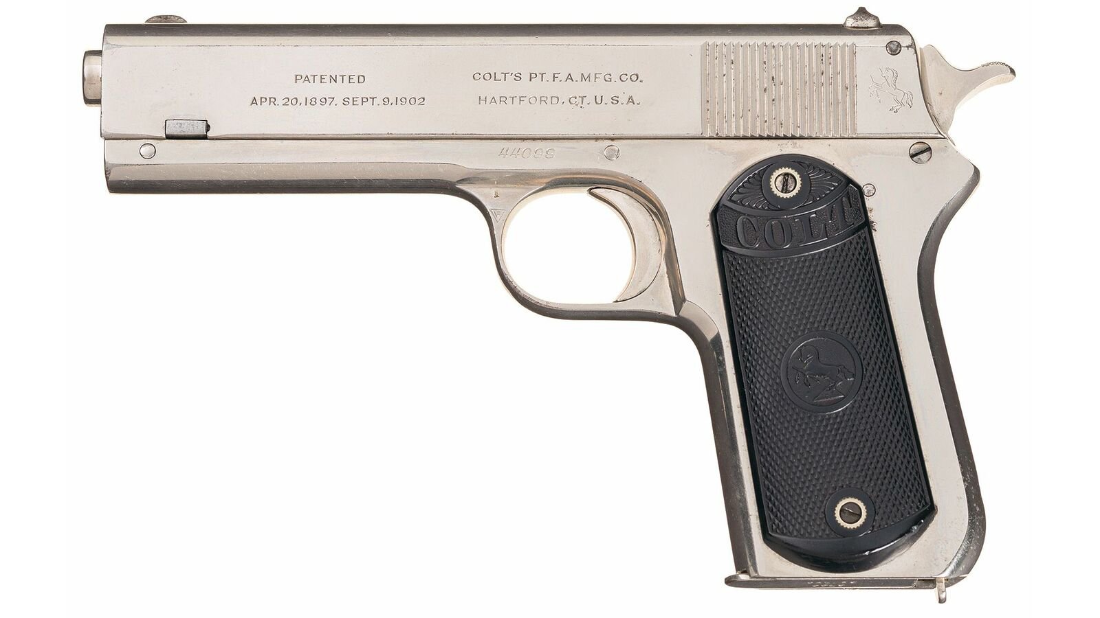 Colt 1903 Nickel